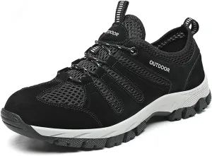 LLTMALL Men's Climbing Trekking Sneakers Outdoor Backpacking Camping Shoes