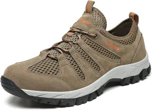 LLTMALL Men's Climbing Trekking Sneakers Outdoor Backpacking Camping Shoes