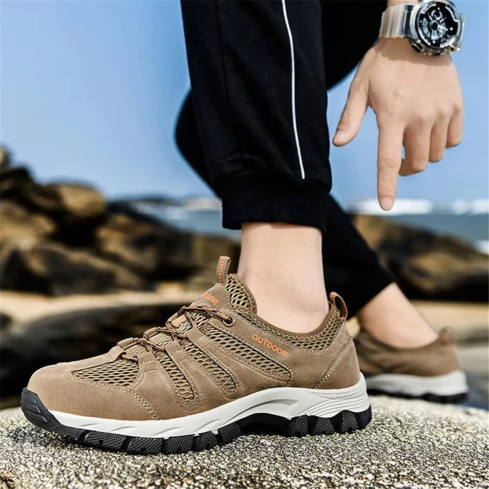 LLTMALL Men's Climbing Trekking Sneakers Outdoor Backpacking Camping Shoes