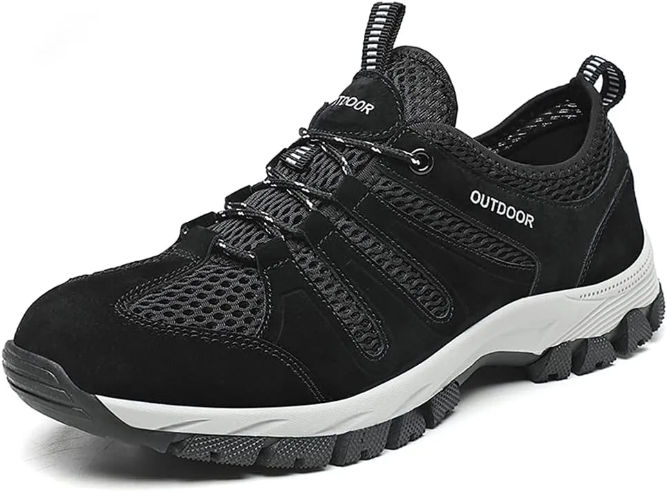 LLTMALL Men's Climbing Trekking Sneakers Outdoor Backpacking Camping Shoes