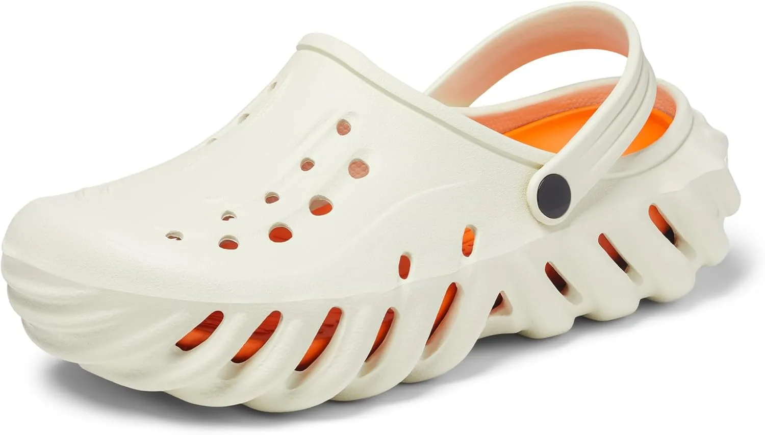 Men's and Women's Arch Support Clogs Garden Shoes Slip-on Outdoor Beach Slippers with Removable Cushion Footbed