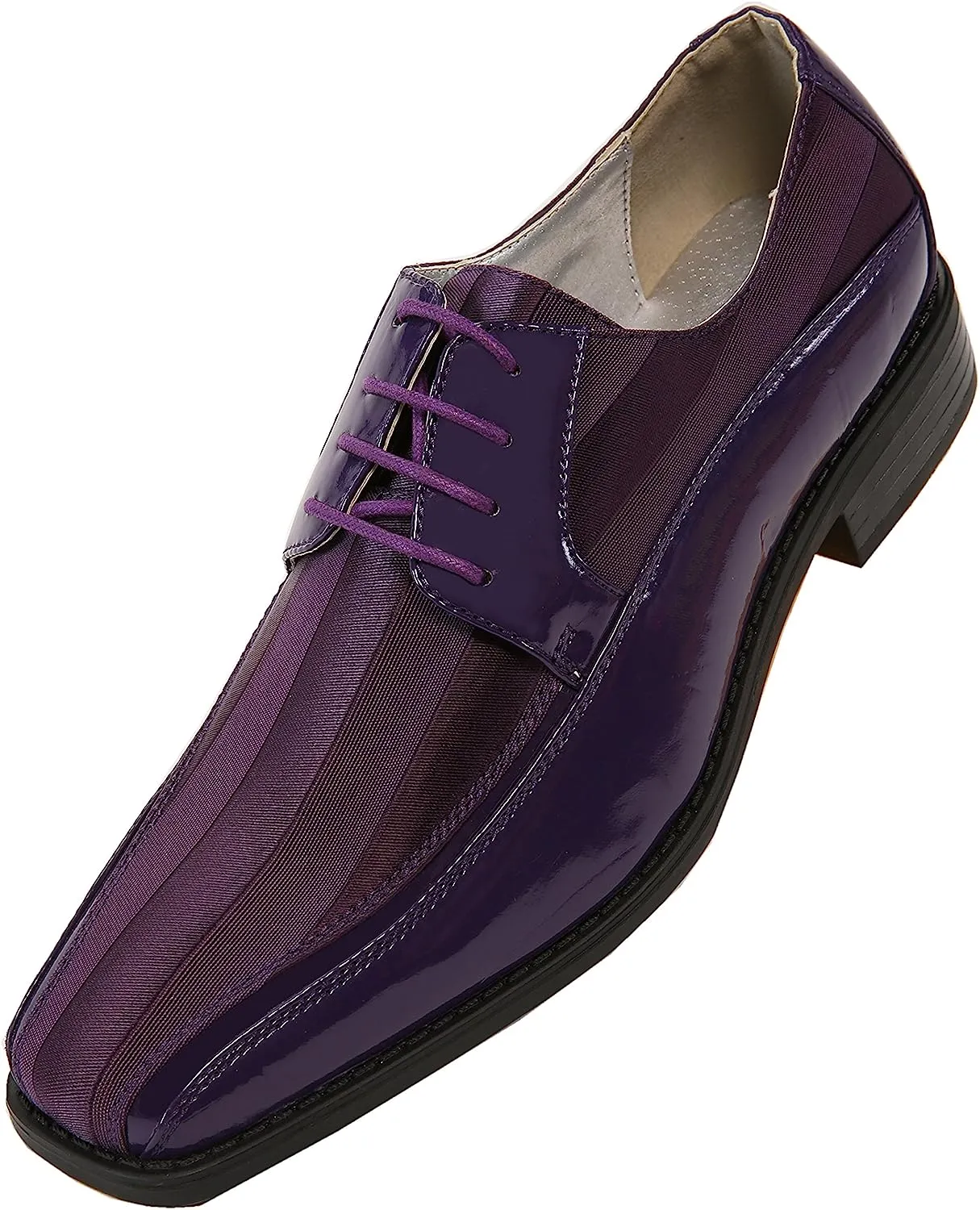 Men's Black Formal Oxford Style Dress Shoes