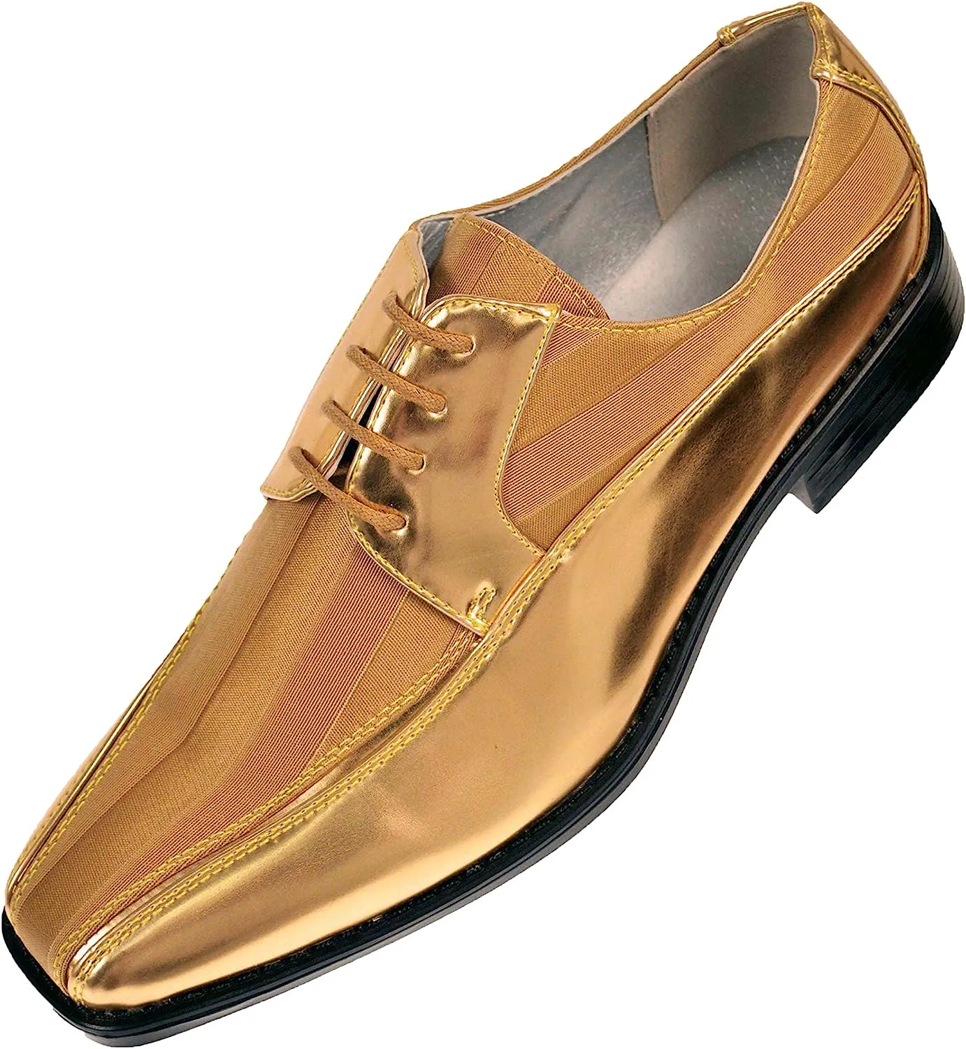 Men's Black Formal Oxford Style Dress Shoes