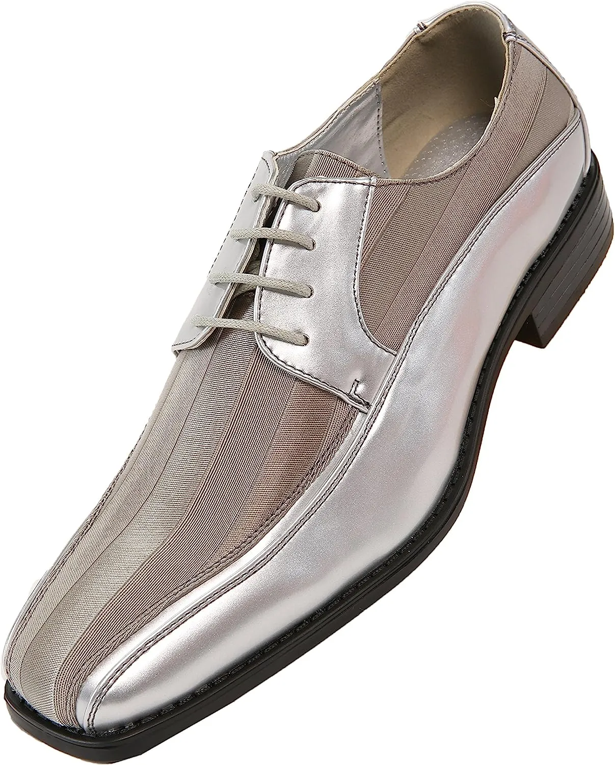 Men's Black Formal Oxford Style Dress Shoes