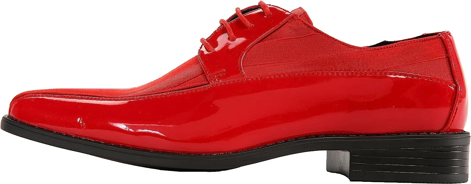 Men's Black Formal Oxford Style Dress Shoes