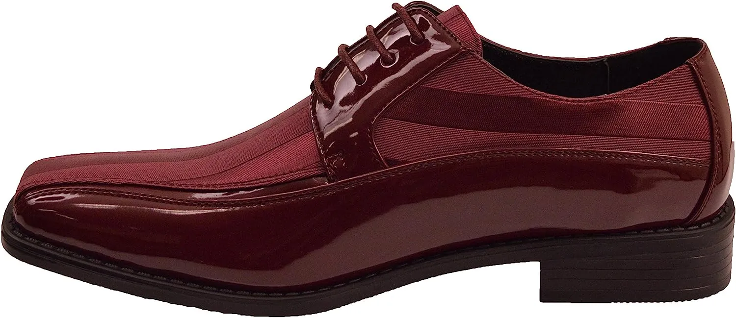Men's Black Formal Oxford Style Dress Shoes