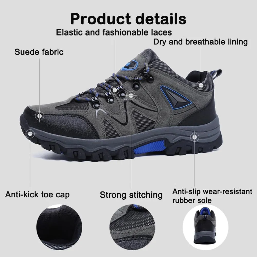 Men's Breathable Lightweight Orthopedic Hiking Shoes, Orthopedic Walking Shoes Hiking Shoes Mens