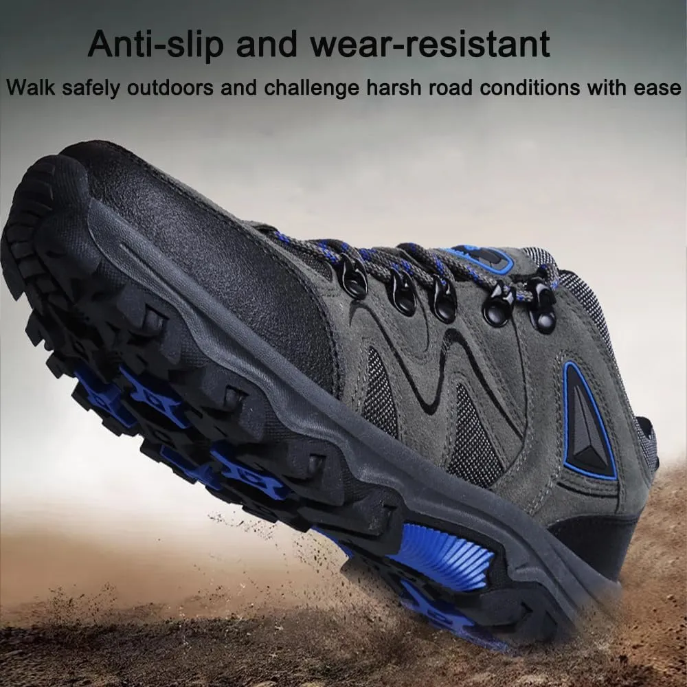 Men's Breathable Lightweight Orthopedic Hiking Shoes, Orthopedic Walking Shoes Hiking Shoes Mens