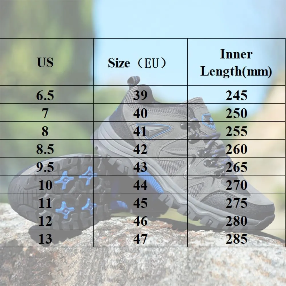 Men's Breathable Lightweight Orthopedic Hiking Shoes, Orthopedic Walking Shoes Hiking Shoes Mens