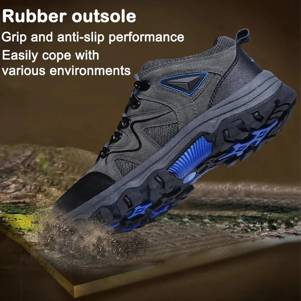 Men's Breathable Lightweight Orthopedic Hiking Shoes, Orthopedic Walking Shoes Hiking Shoes Mens