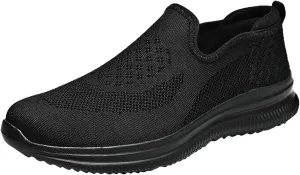 Men's Breathable Loafers Men's Casual Non-Slip Walking Shoes Slip On Comfortable Non-Slip Lightweight Casual Shoes