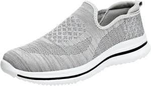 Men's Breathable Loafers Men's Casual Non-Slip Walking Shoes Slip On Comfortable Non-Slip Lightweight Casual Shoes