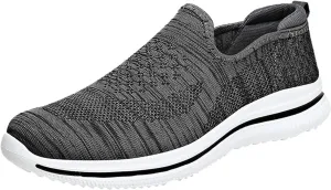 Men's Breathable Loafers Men's Casual Non-Slip Walking Shoes Slip On Comfortable Non-Slip Lightweight Casual Shoes
