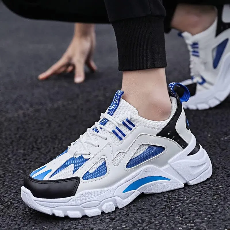 Men's Mesh Breathable Streetwear Shoes  Comfortable for Running, Climbing & Hiking with Lightweight Support