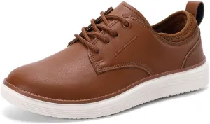 Men's Oxford Casual Dress Shoes Business Formal Sneakers Fashion Comfort Walking Shoes