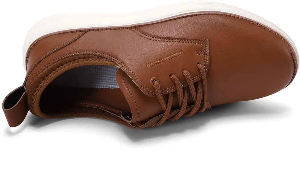 Men's Oxford Casual Dress Shoes Business Formal Sneakers Fashion Comfort Walking Shoes