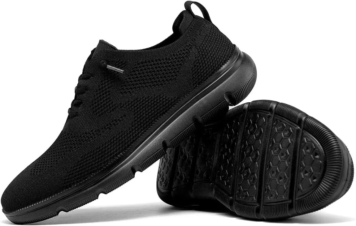 Mens Oxfords Lace-Up Lightweight Casual Walking Shoes Fashion Sneakers Shoes