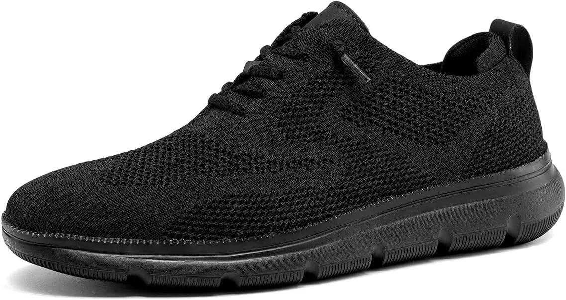 Mens Oxfords Lace-Up Lightweight Casual Walking Shoes Fashion Sneakers Shoes