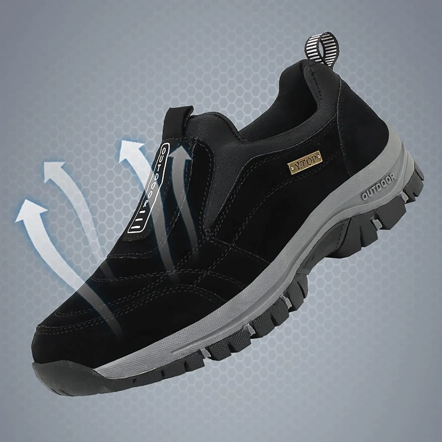 Men's Shoes Fashion Outdoor Country Climbing Shoes Breathable Casual Comfortable Sports Lightweight Hiking Shoes