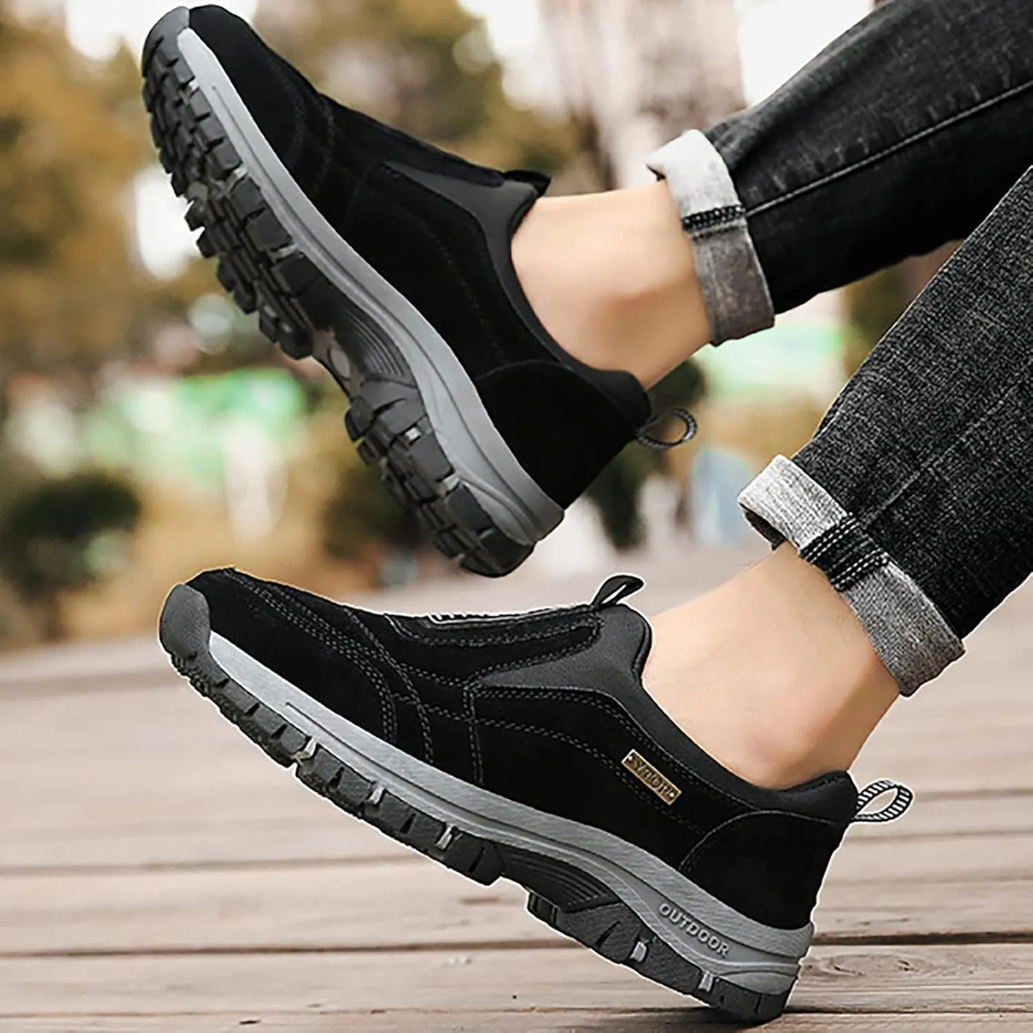 Men's Shoes Fashion Outdoor Country Climbing Shoes Breathable Casual Comfortable Sports Lightweight Hiking Shoes