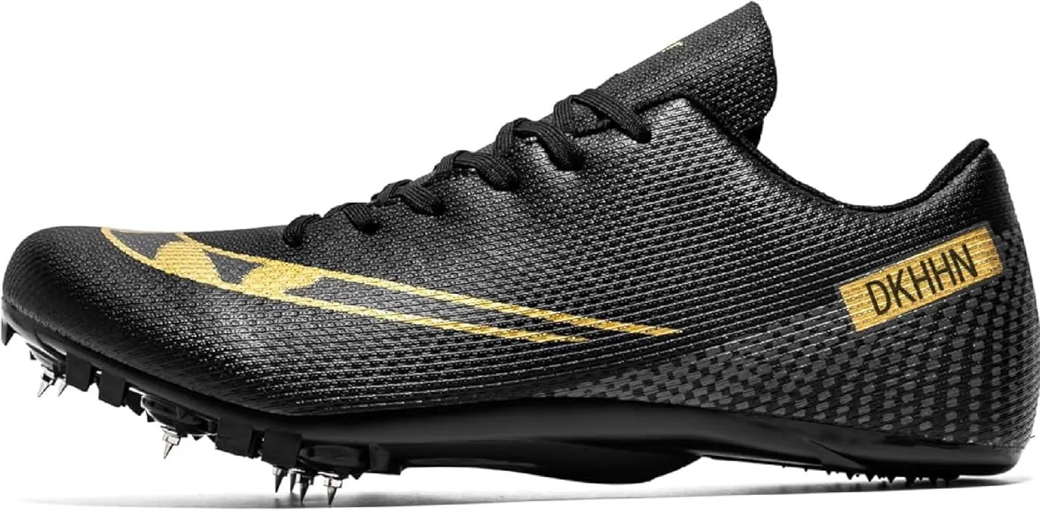 Men's Spikes Track and Field Shoes Outdoor Sprint Racing Running Jumping Traning Cleats