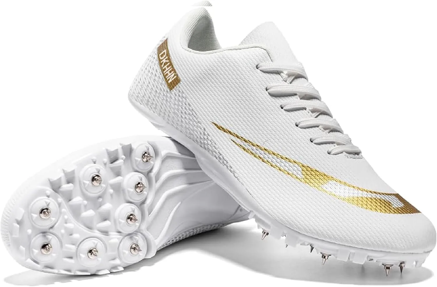Men's Spikes Track and Field Shoes Outdoor Sprint Racing Running Jumping Traning Cleats
