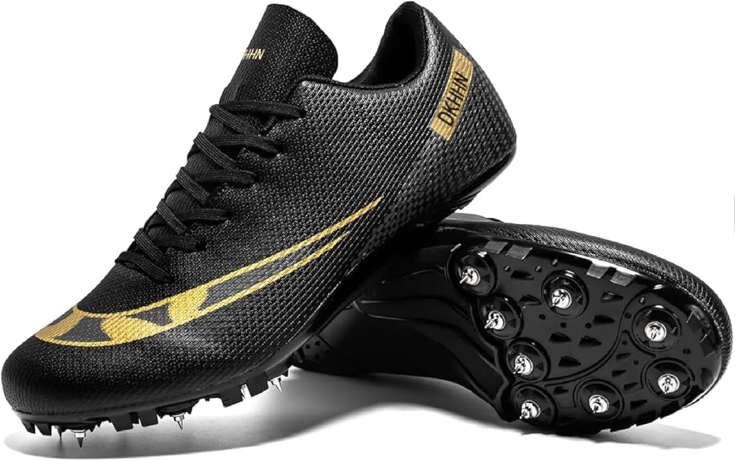Men's Spikes Track and Field Shoes Outdoor Sprint Racing Running Jumping Traning Cleats