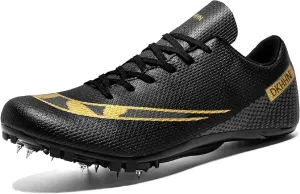 Men's Spikes Track and Field Shoes Outdoor Sprint Racing Running Jumping Traning Cleats