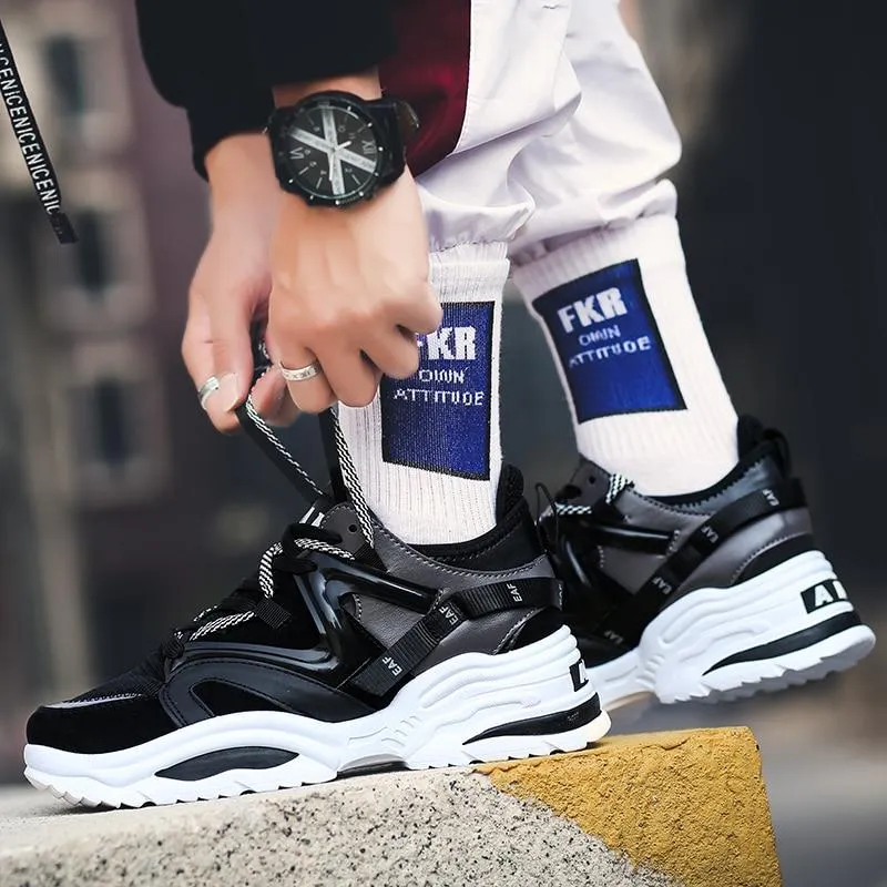 Men's Vintage Light Breathable Dad Sneakers