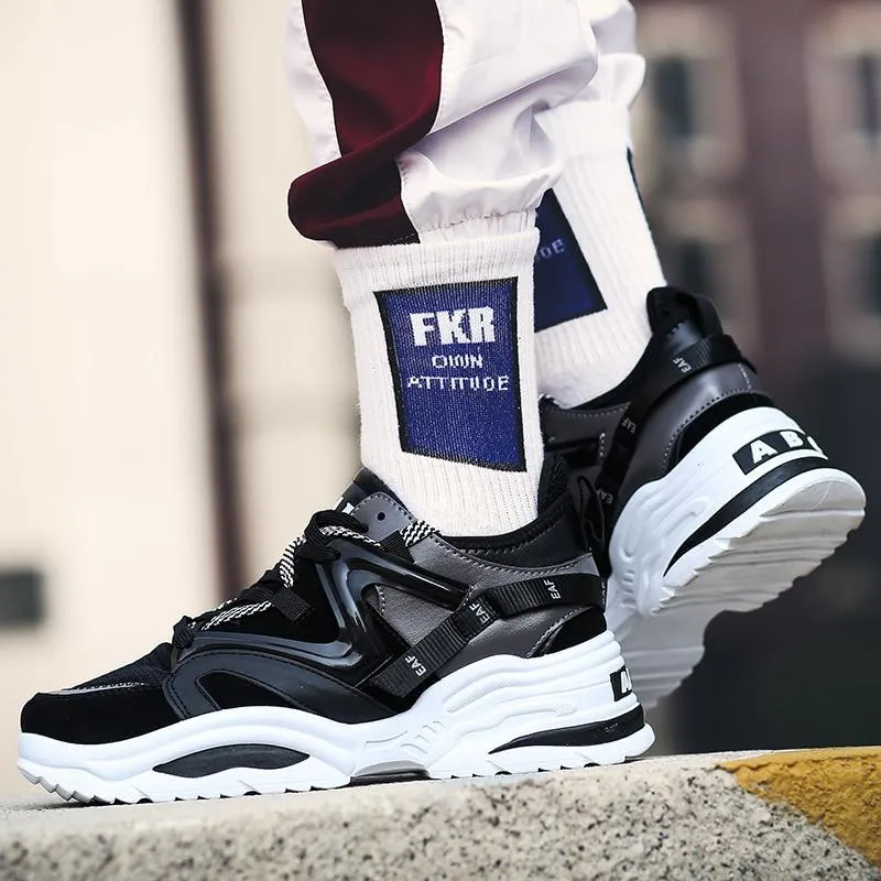 Men's Vintage Light Breathable Dad Sneakers