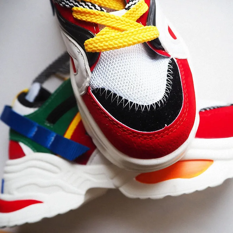 Men's Vintage Light Breathable Dad Sneakers