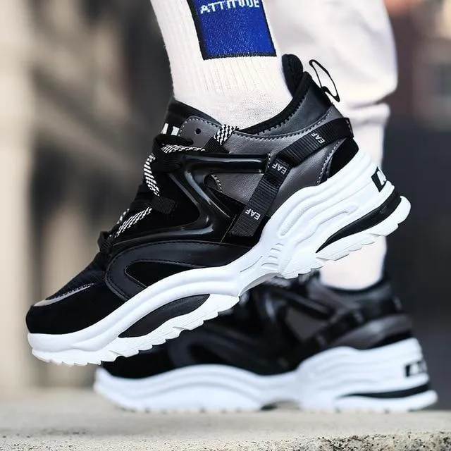 Men's Vintage Light Breathable Dad Sneakers