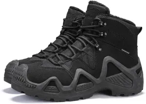 Men's Winter Waterproof Work Boots Tactical Hiking Boots Snow boots