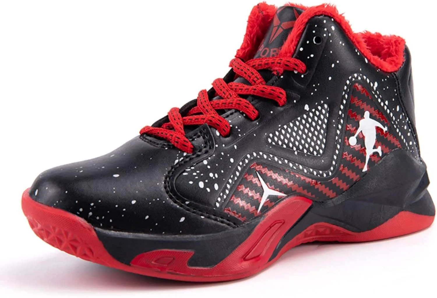 New Children's Non Slip high top Basketball Shoes