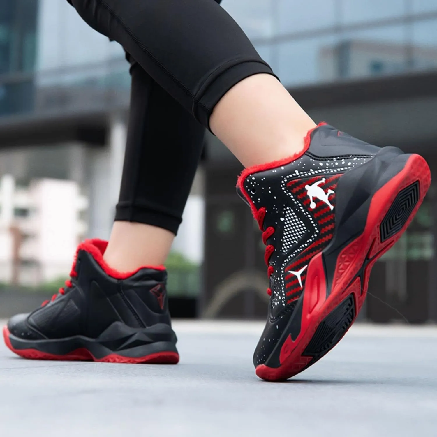 New Children's Non Slip high top Basketball Shoes