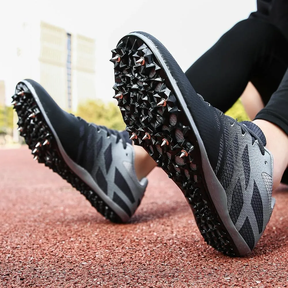 New Track and Field Shoes for Men Women Kids Boys Girls 8 Spikes 100-400 Meter Running Racing Shoes Professional Sprint Sport Sneakers