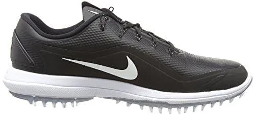 Nike Men's Lunar Control Vapor 2 Golf Shoes, Black/White/Cool Gray, 12 M US