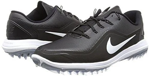 Nike Men's Lunar Control Vapor 2 Golf Shoes, Black/White/Cool Gray, 12 M US