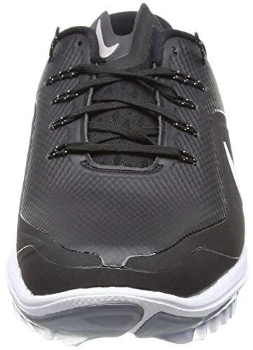 Nike Men's Lunar Control Vapor 2 Golf Shoes, Black/White/Cool Gray, 12 M US