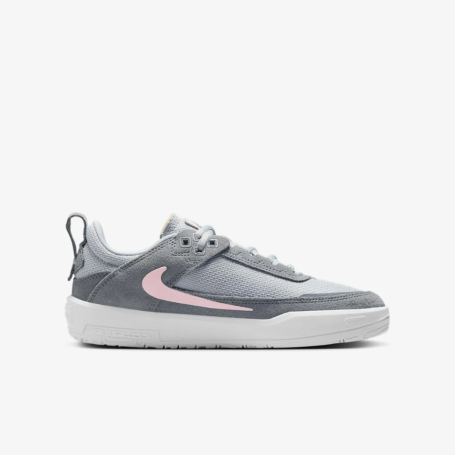 Nike SB Day One Big Kids' Skate Shoes (FN4210-003, Cool Grey/Wolf Grey/Pure Platinum/Pink Foam)