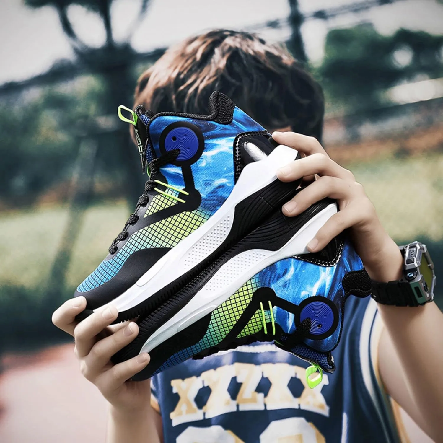 Non Slip Children's Basketball Shoes Casual Sports Shoes