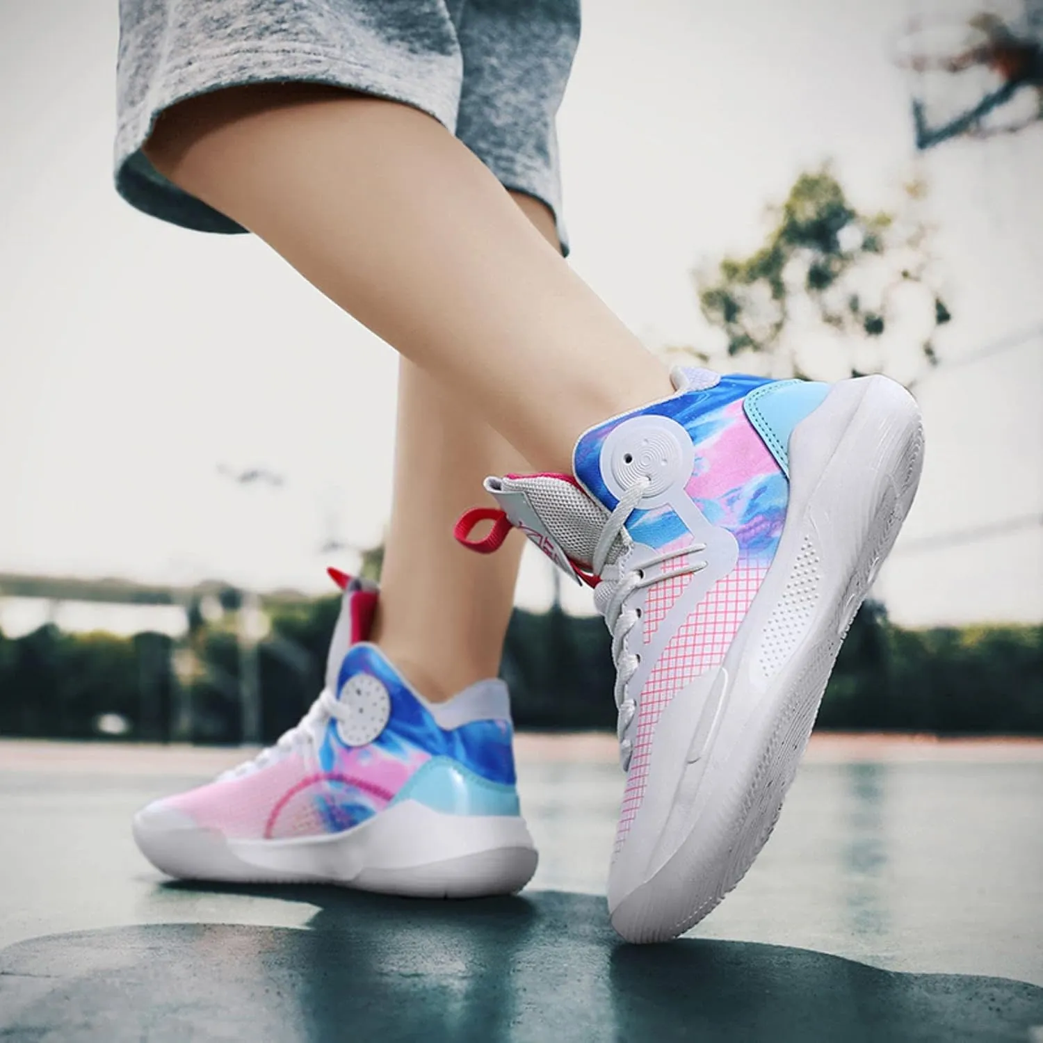 Non Slip Children's Basketball Shoes Casual Sports Shoes