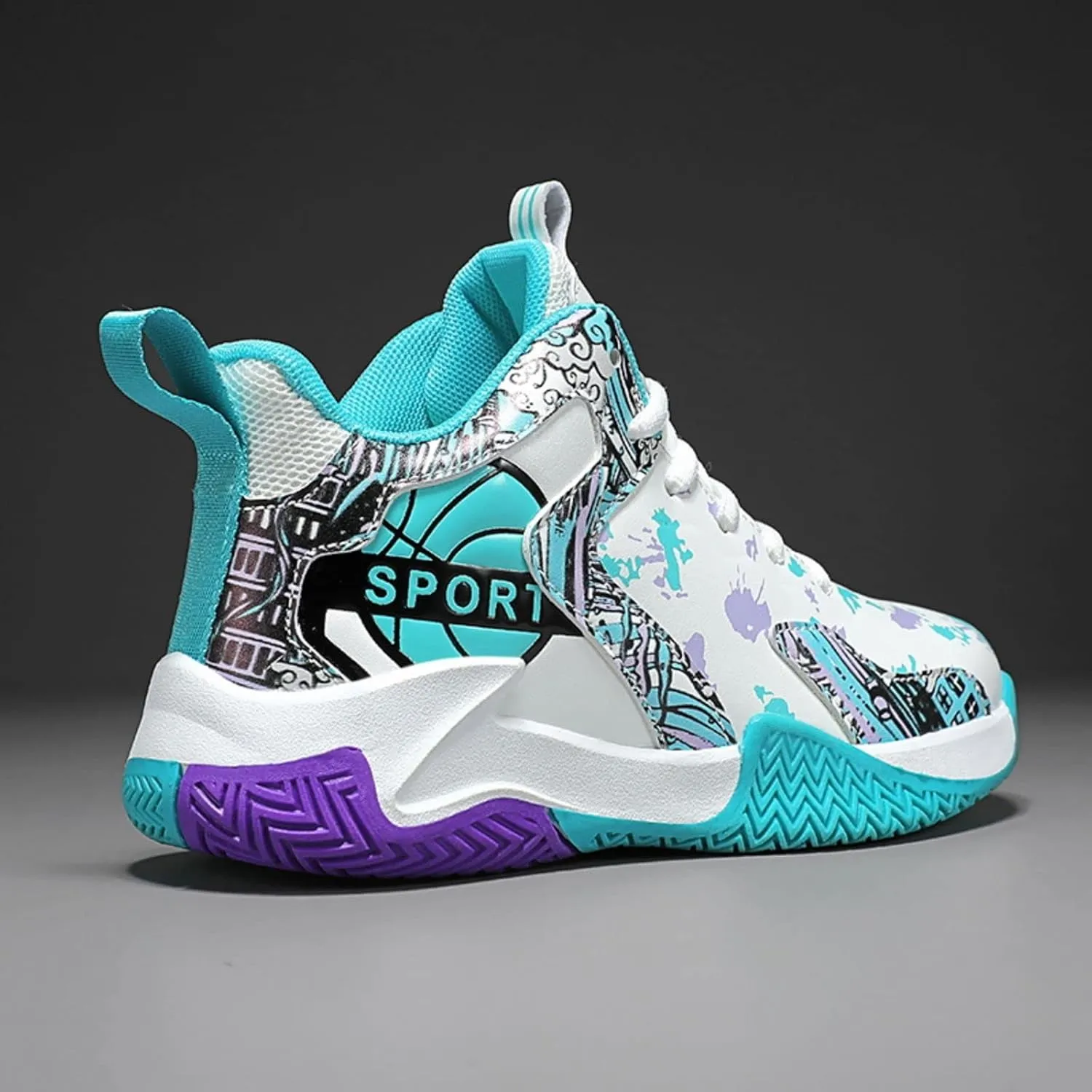 Non Slip Children's Sports Basketball Shoes