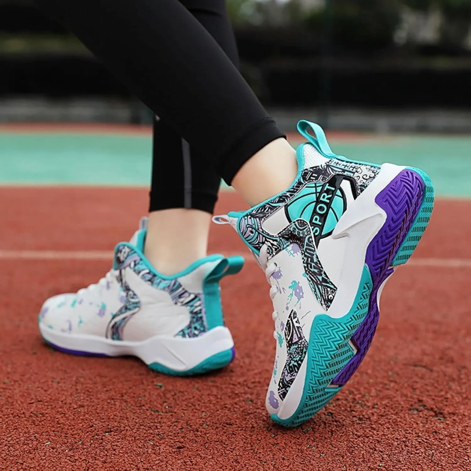 Non Slip Children's Sports Basketball Shoes