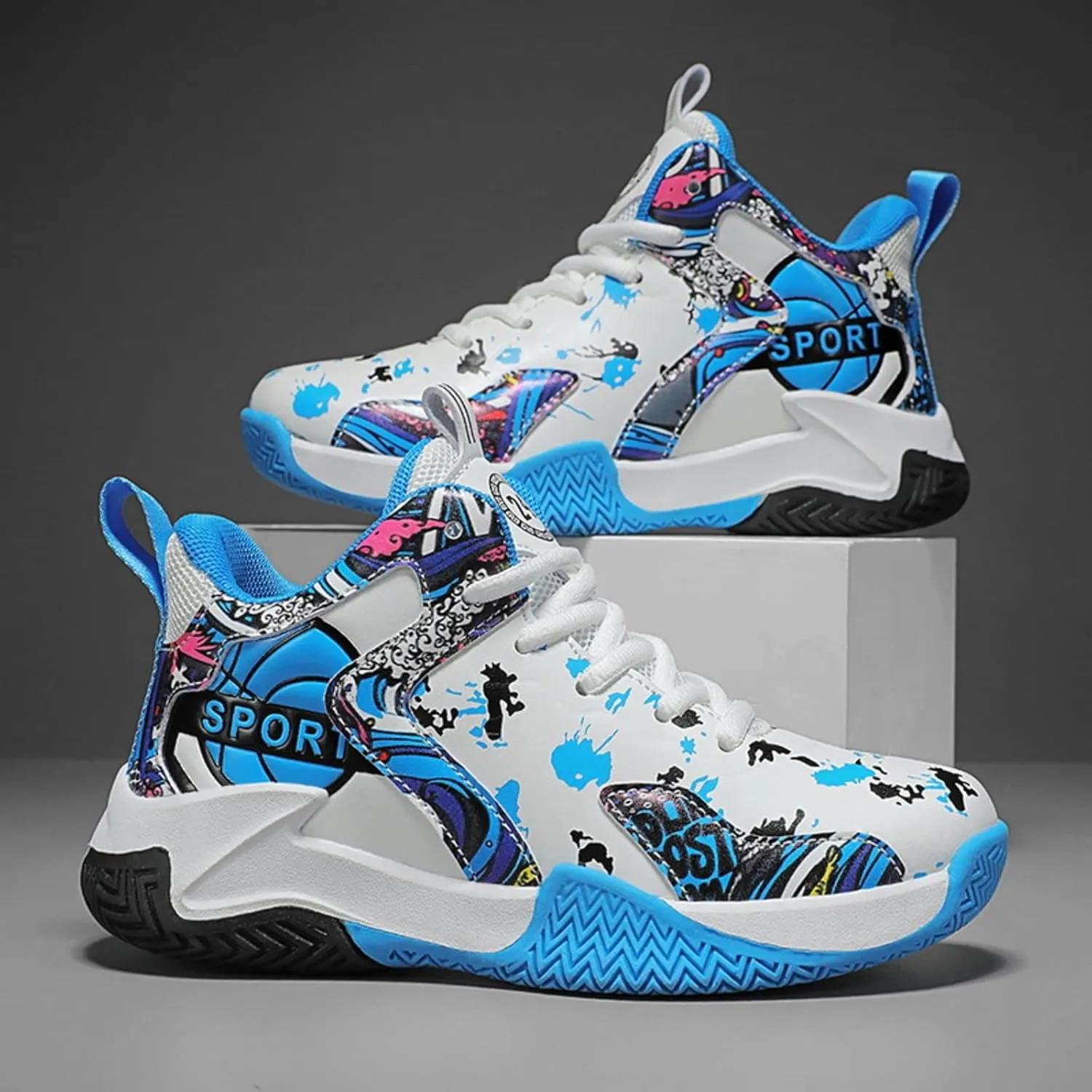 Non Slip Children's Sports Basketball Shoes