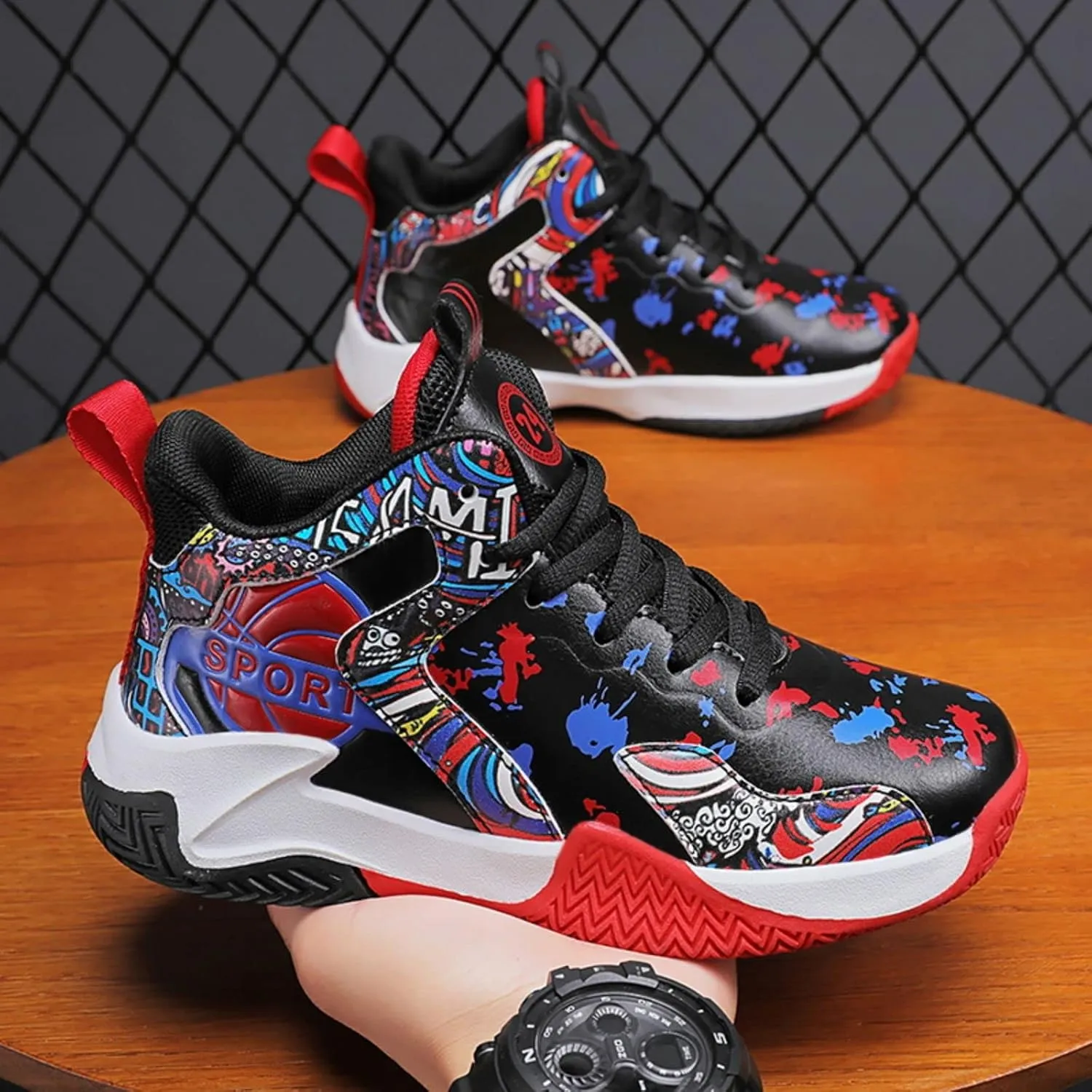 Non Slip Children's Sports Basketball Shoes