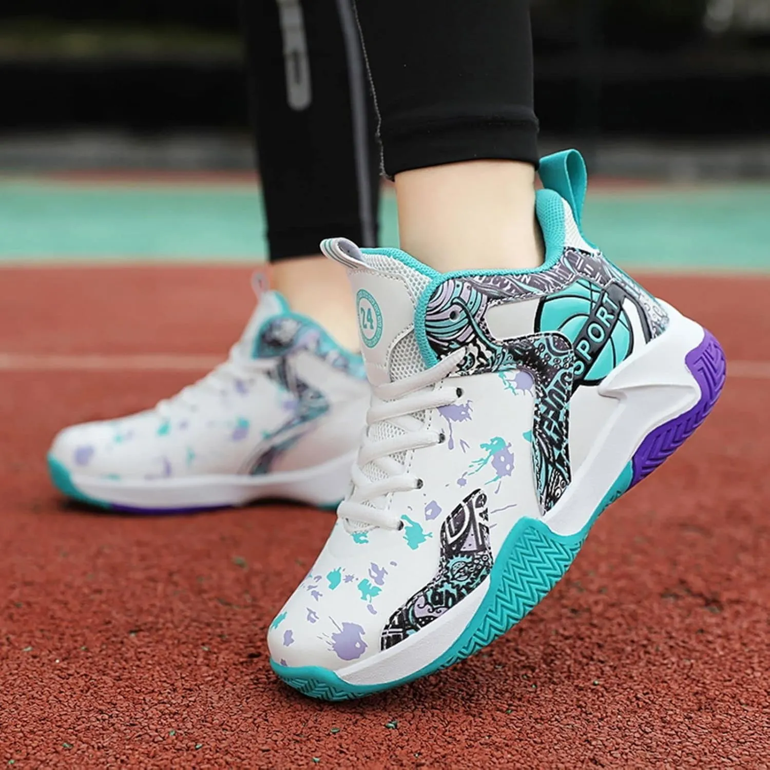 Non Slip Children's Sports Basketball Shoes