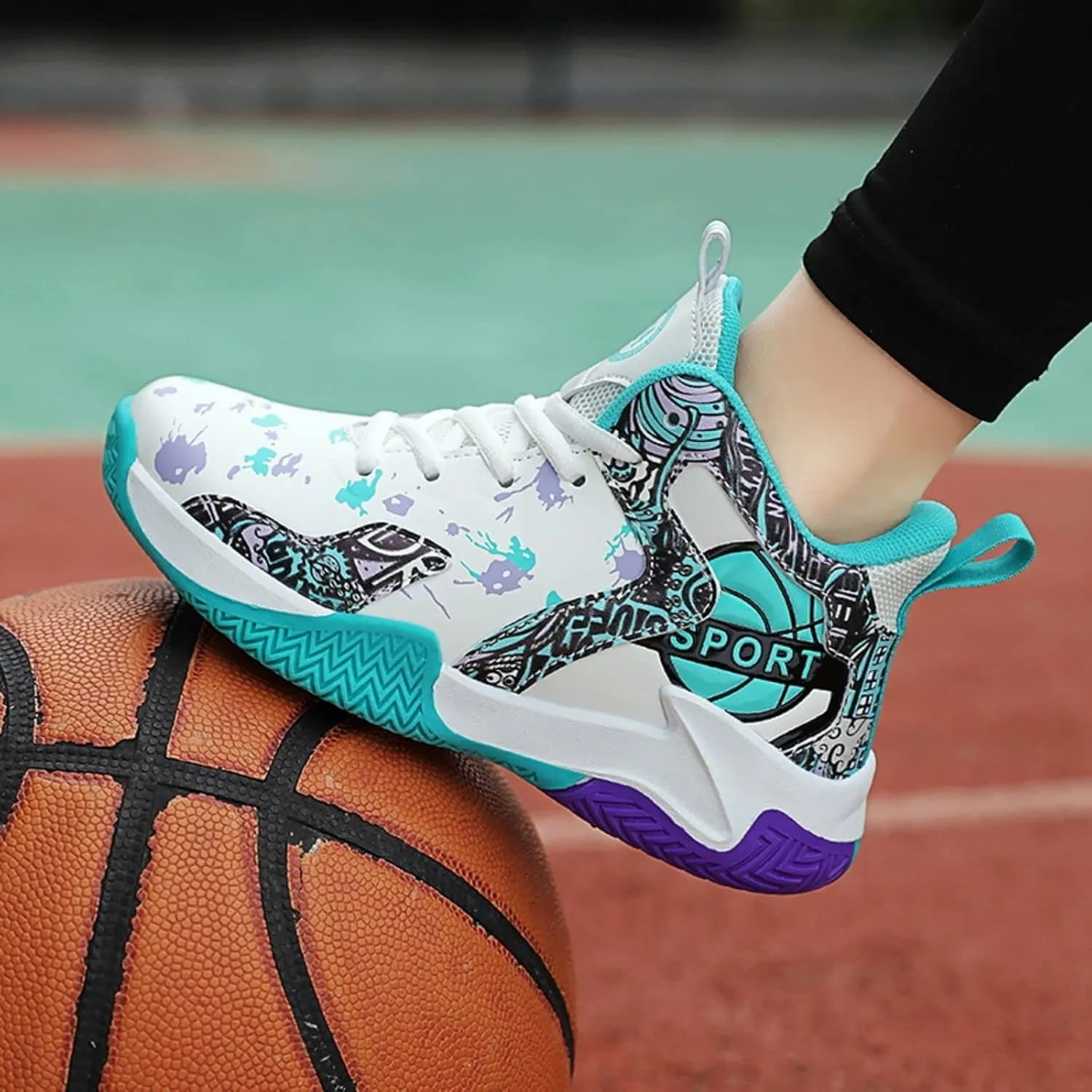 Non Slip Children's Sports Basketball Shoes