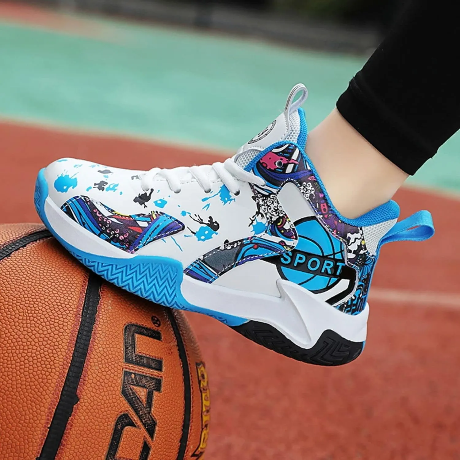 Non Slip Children's Sports Basketball Shoes