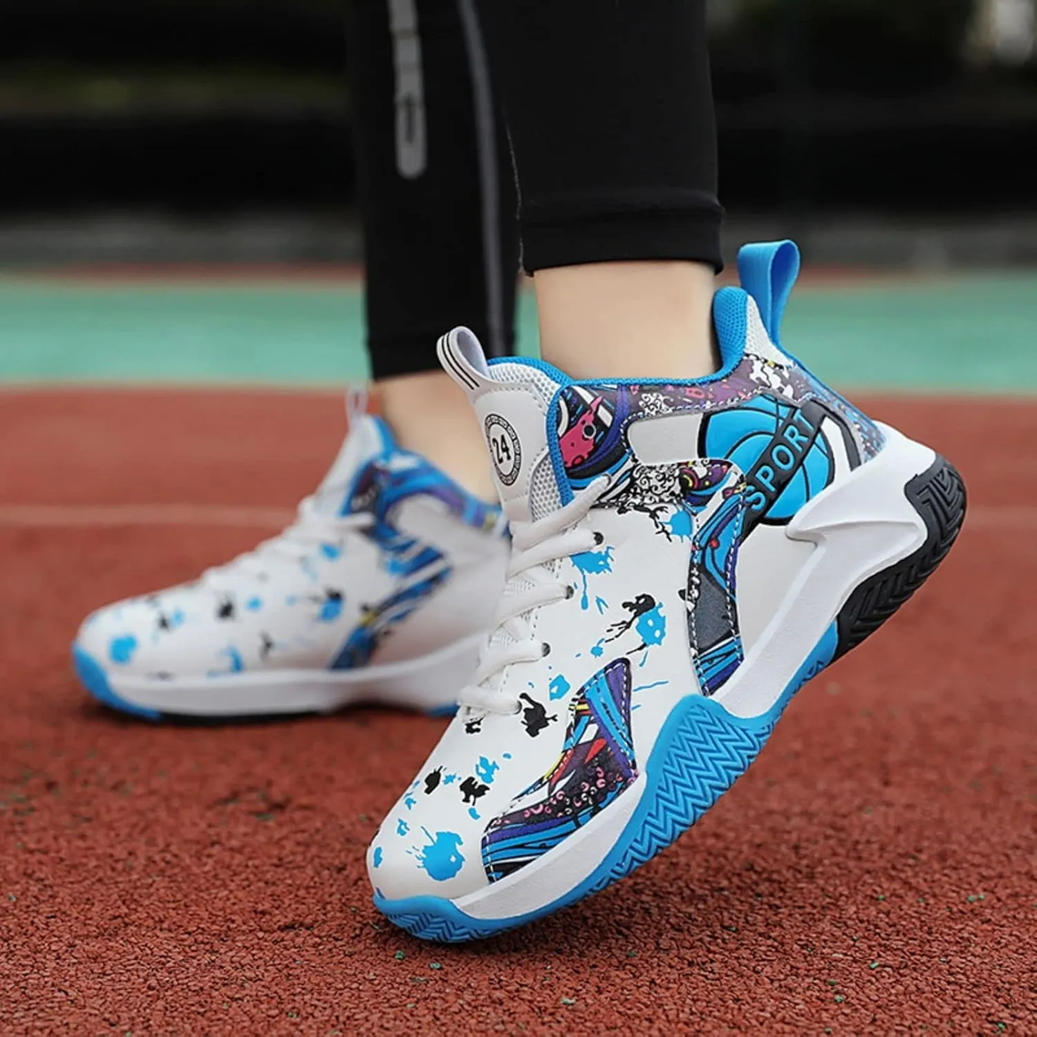 Non Slip Children's Sports Basketball Shoes